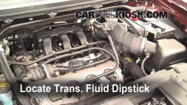 2009 Ford Flex SEL 3.5L V6 Transmission Fluid Add Fluid